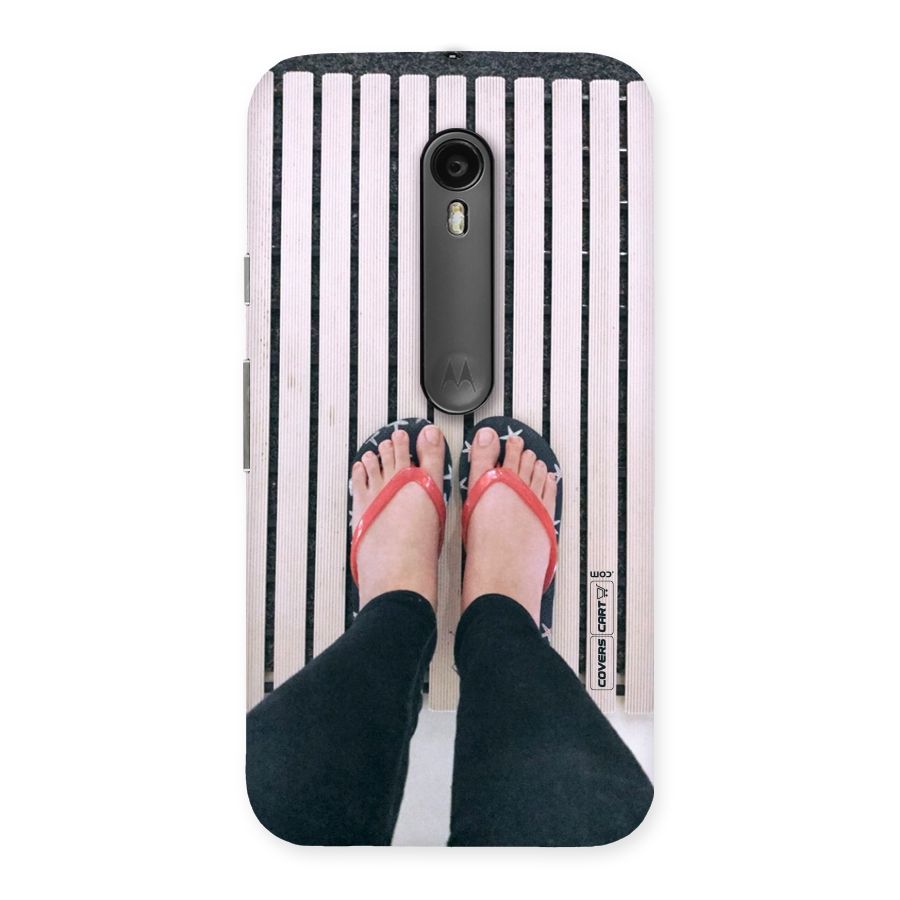 Happy Feet Back Case for Moto G Turbo