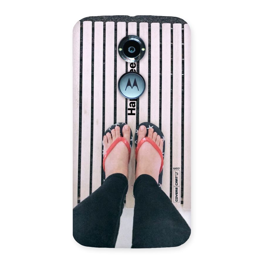 Happy Feet Back Case for Moto X 2nd Gen