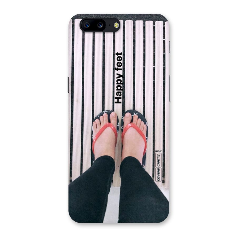 Happy Feet Back Case for OnePlus 5