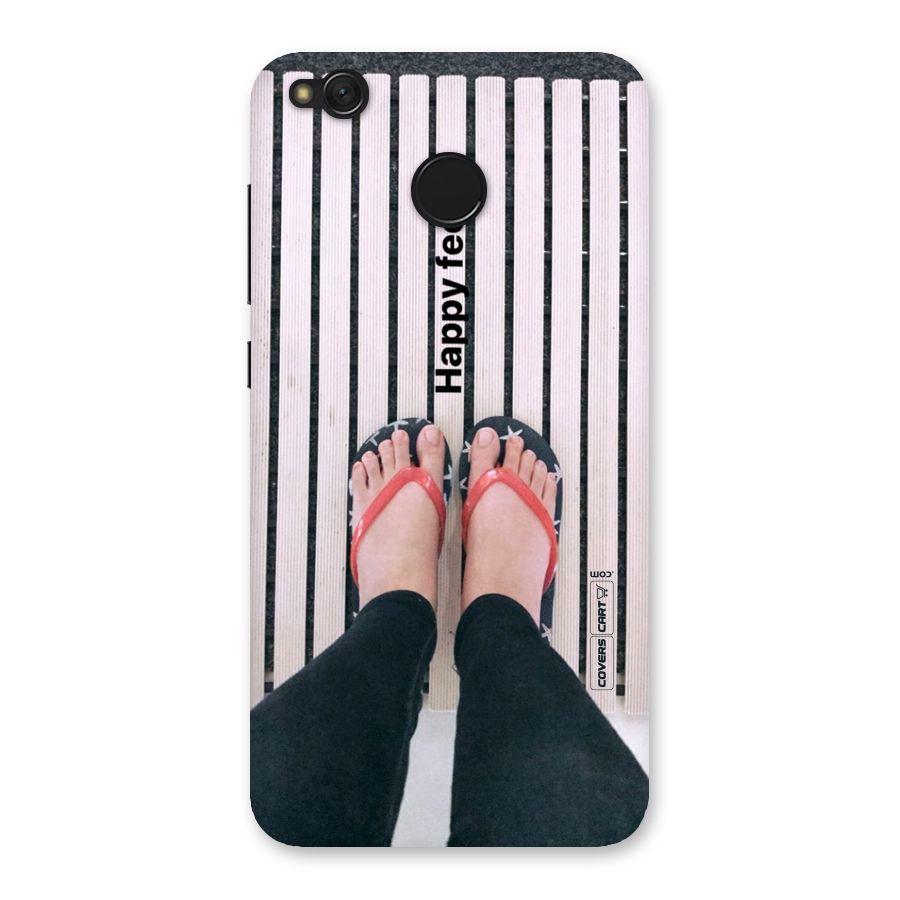 Happy Feet Back Case for Redmi 4