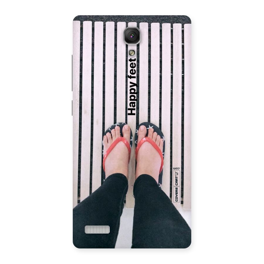 Happy Feet Back Case for Redmi Note Prime