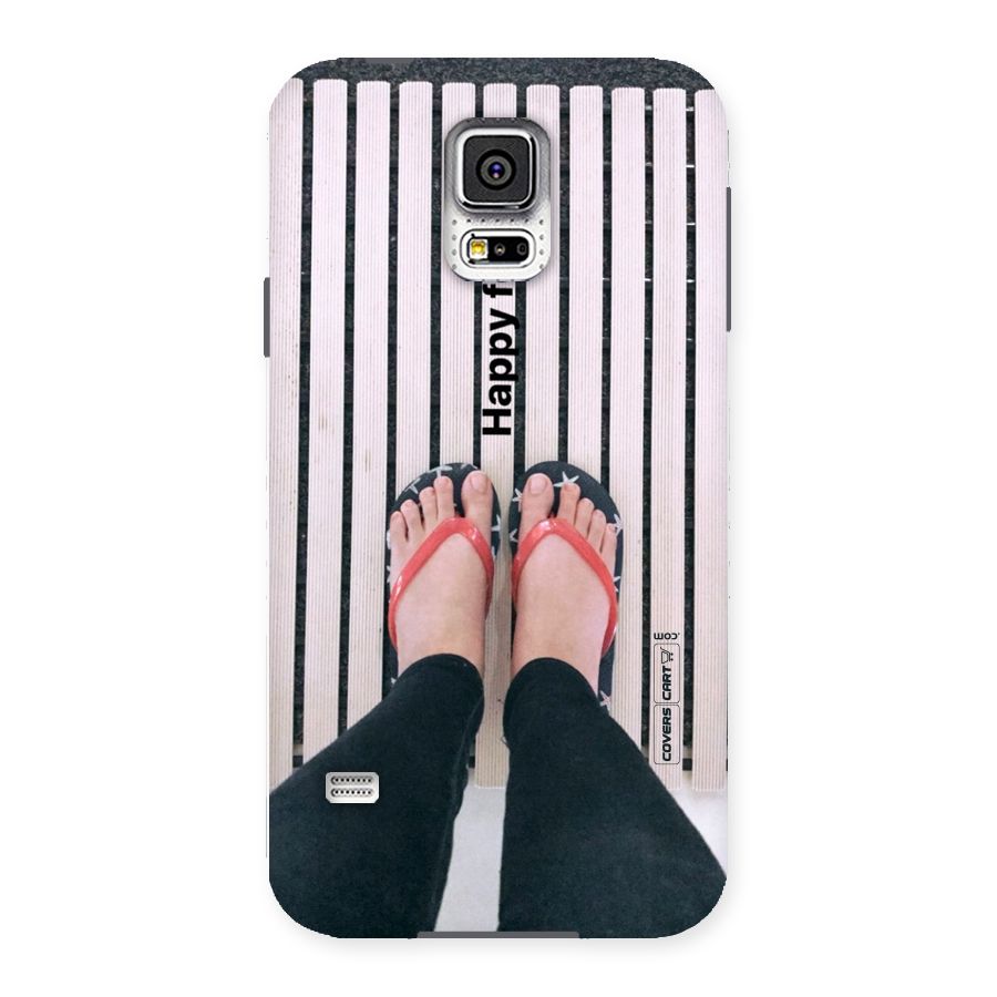 Happy Feet Back Case for Samsung Galaxy S5