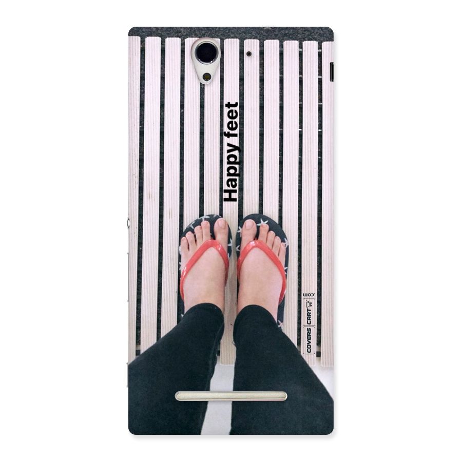 Happy Feet Back Case for Sony Xperia C3