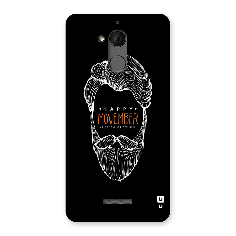 Happy Movember Black Back Case for Coolpad Note 5