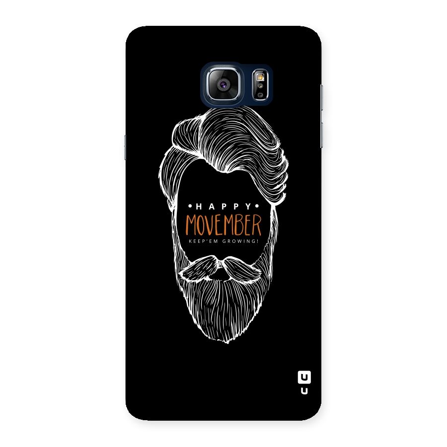Happy Movember Black Back Case for Galaxy Note 5