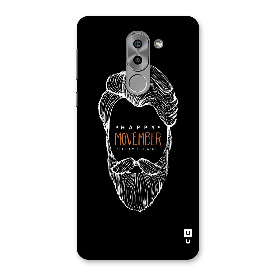 Happy Movember Black Back Case for Honor 6X