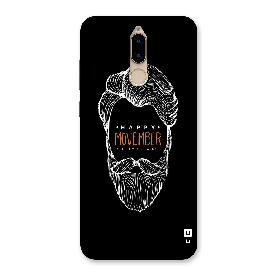 Happy Movember Black Back Case for Honor 9i