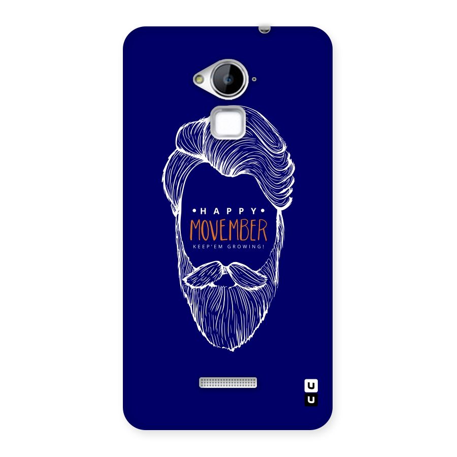 Happy Movember Blue Back Case for Coolpad Note 3