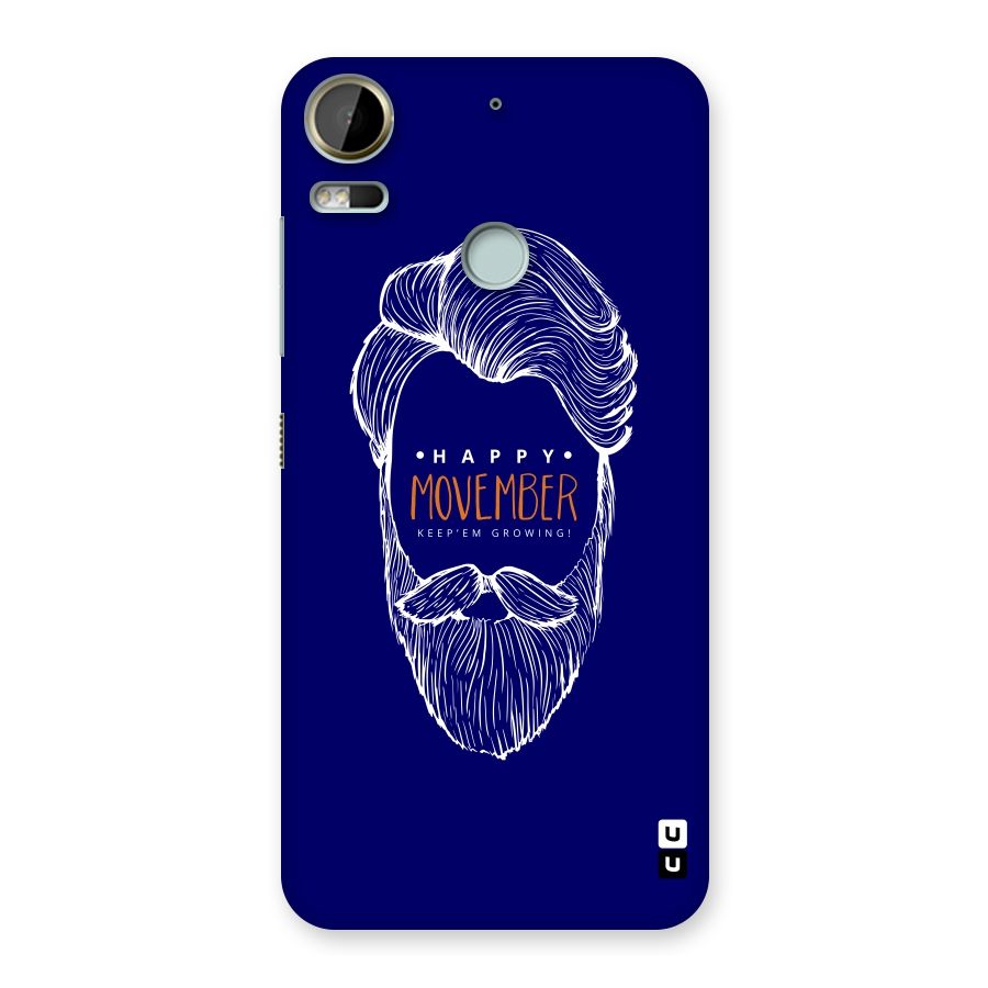 Happy Movember Blue Back Case for Desire 10 Pro
