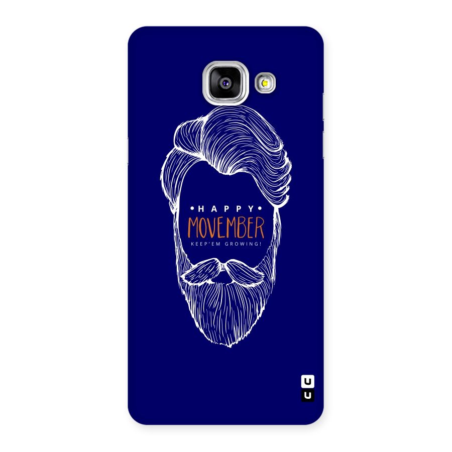 Happy Movember Blue Back Case for Galaxy A5 2016