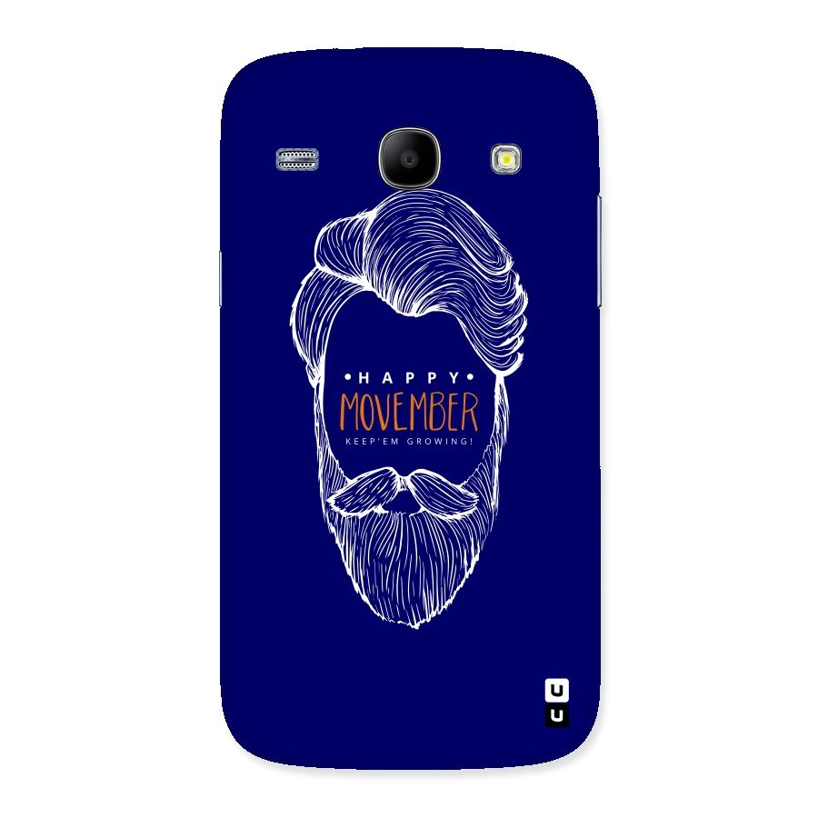 Happy Movember Blue Back Case for Galaxy Core