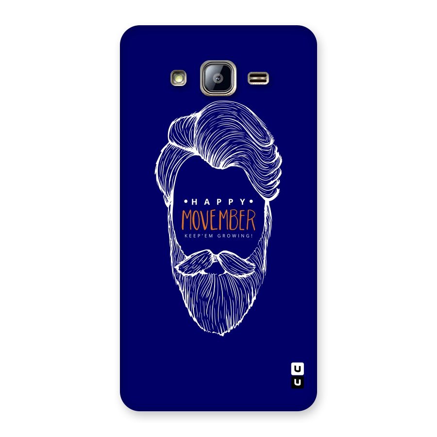 Happy Movember Blue Back Case for Galaxy On5