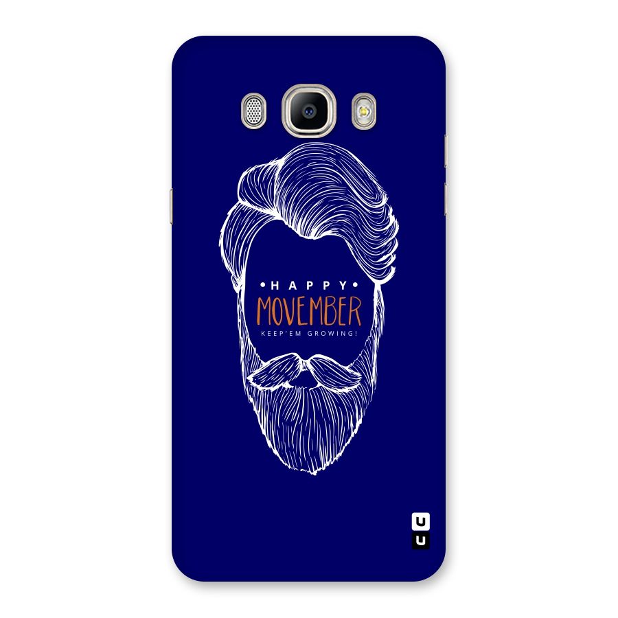 Happy Movember Blue Back Case for Galaxy On8