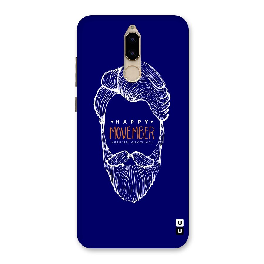 Happy Movember Blue Back Case for Honor 9i