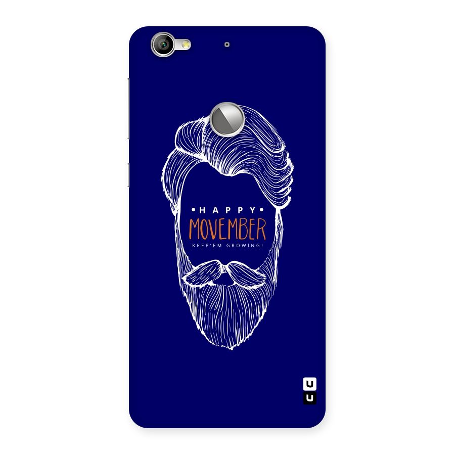 Happy Movember Blue Back Case for LeTV Le 1s