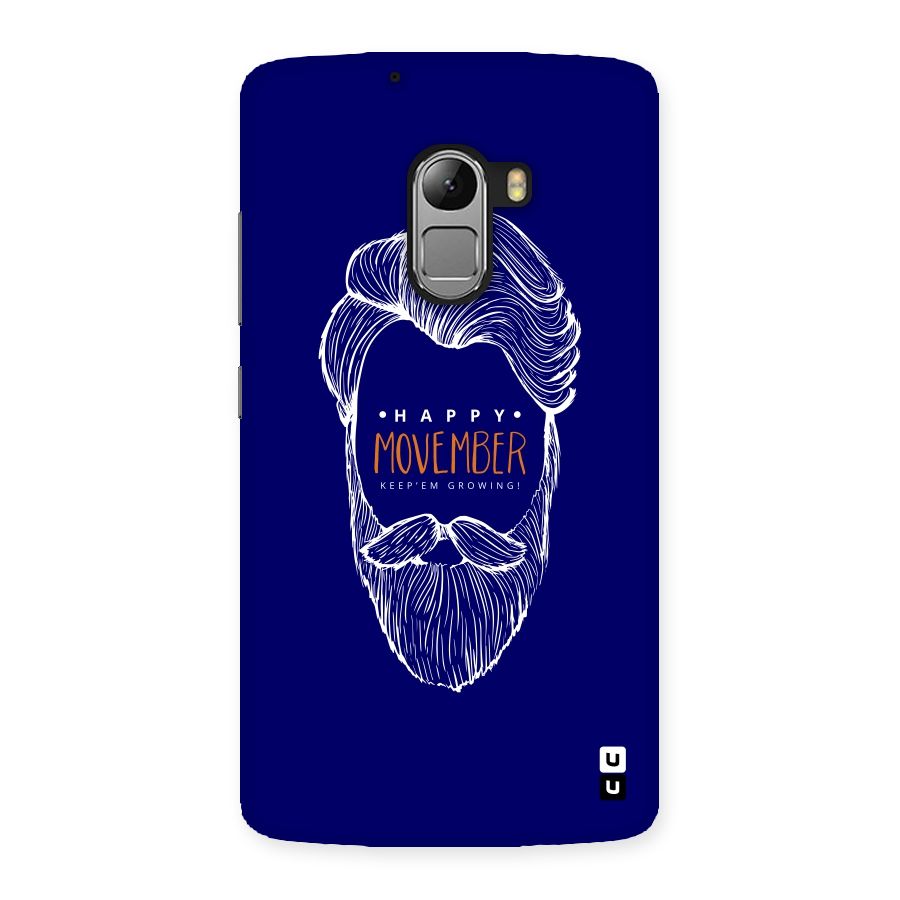 Happy Movember Blue Back Case for Lenovo K4 Note