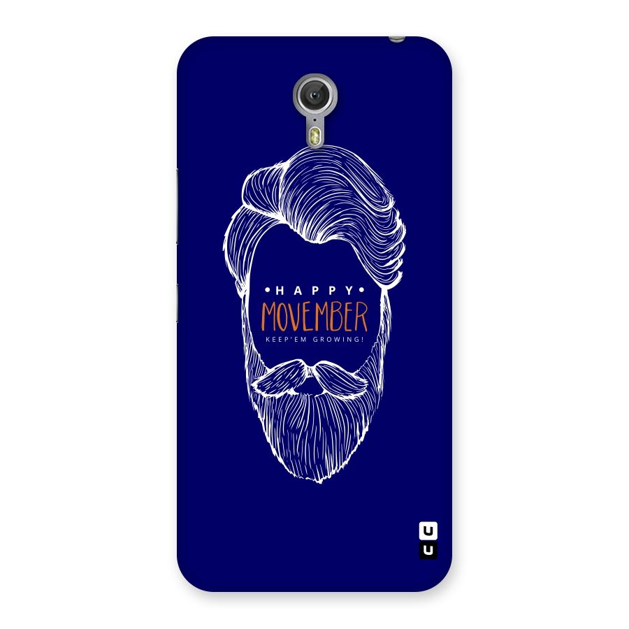 Happy Movember Blue Back Case for Zuk Z1