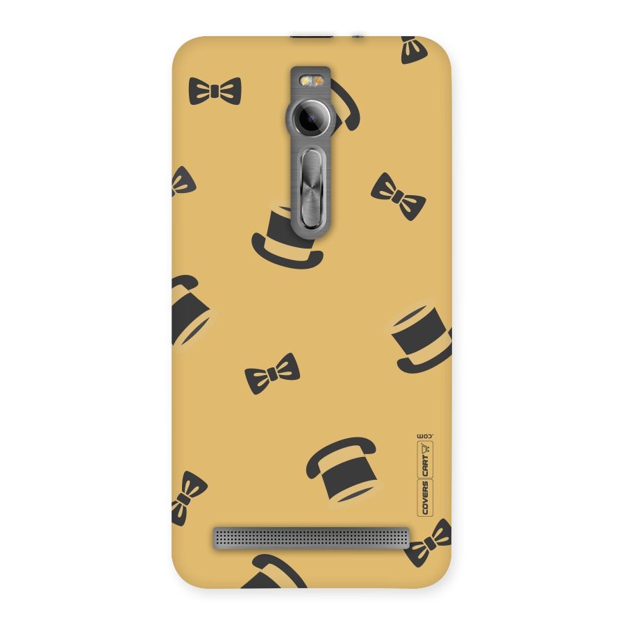 Hat and Bow Tie Back Case for Asus Zenfone 2