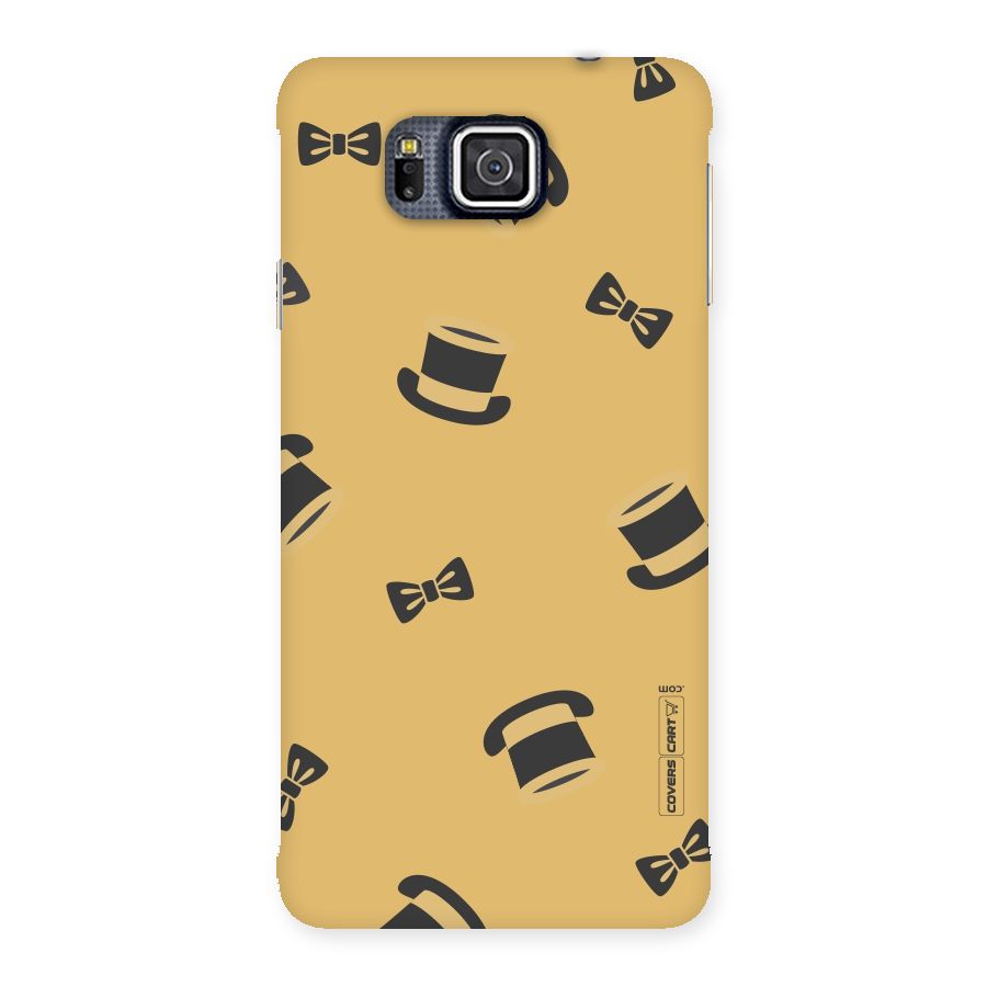 Hat and Bow Tie Back Case for Galaxy Alpha