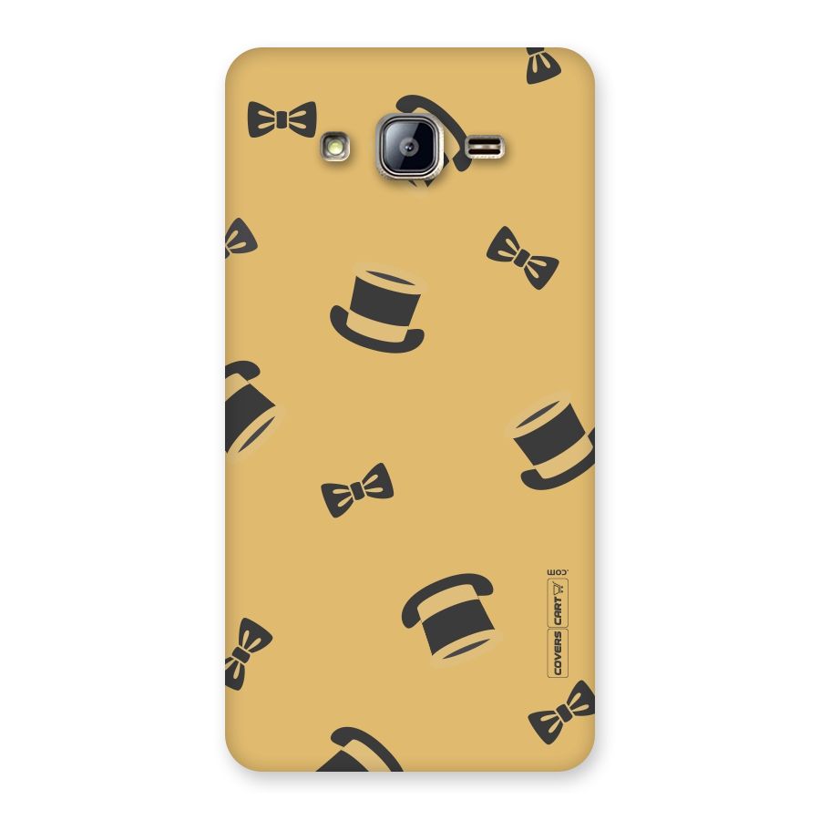 Hat and Bow Tie Back Case for Galaxy On5