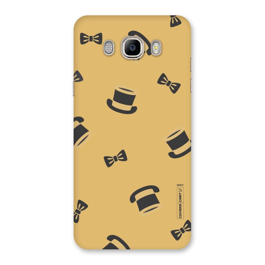 Hat and Bow Tie Back Case for Galaxy On8