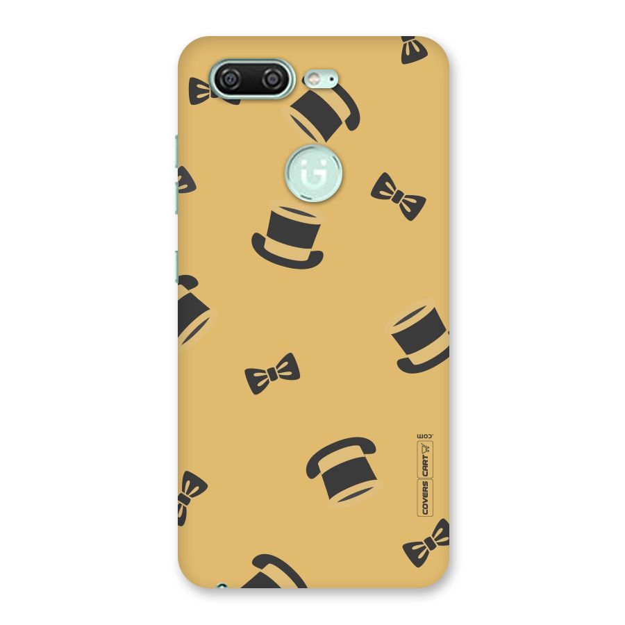 Hat and Bow Tie Back Case for Gionee S10