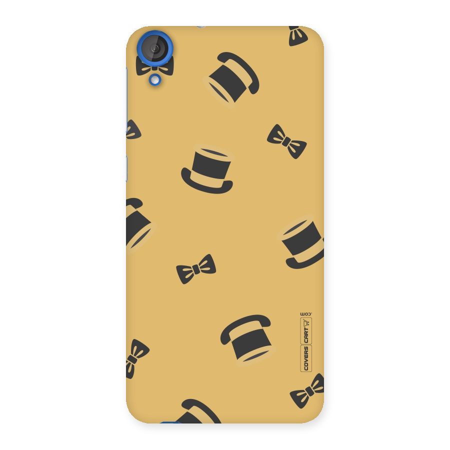 Hat and Bow Tie Back Case for HTC Desire 820