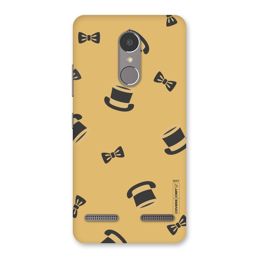 Hat and Bow Tie Back Case for Lenovo K6