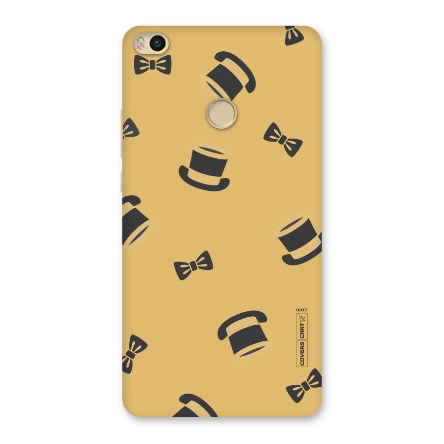Hat and Bow Tie Back Case for Mi Max 2