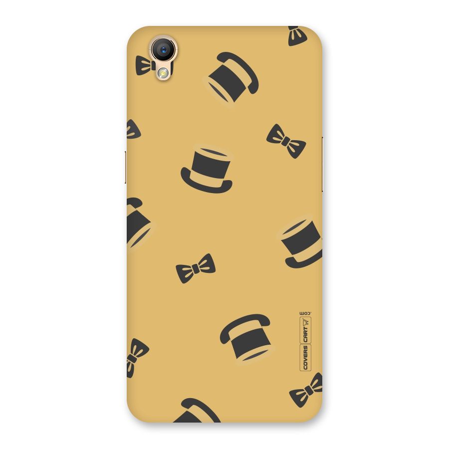 Hat and Bow Tie Back Case for Oppo A37