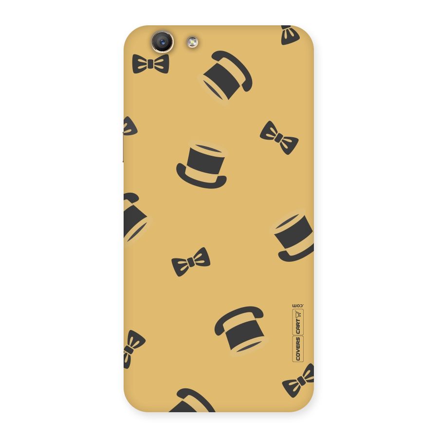 Hat and Bow Tie Back Case for Oppo F1s