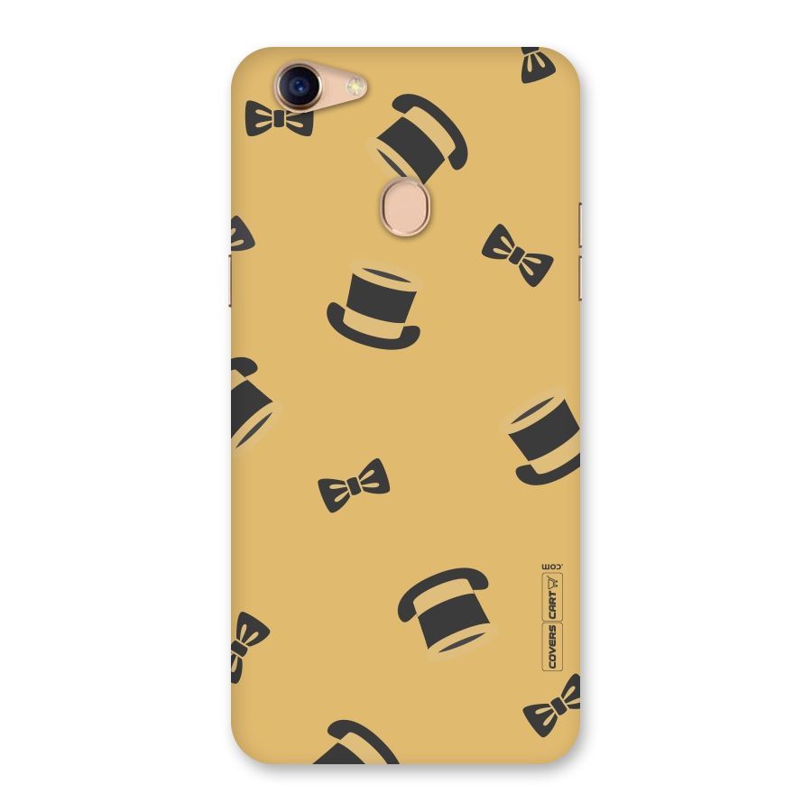 Hat and Bow Tie Back Case for Oppo F5
