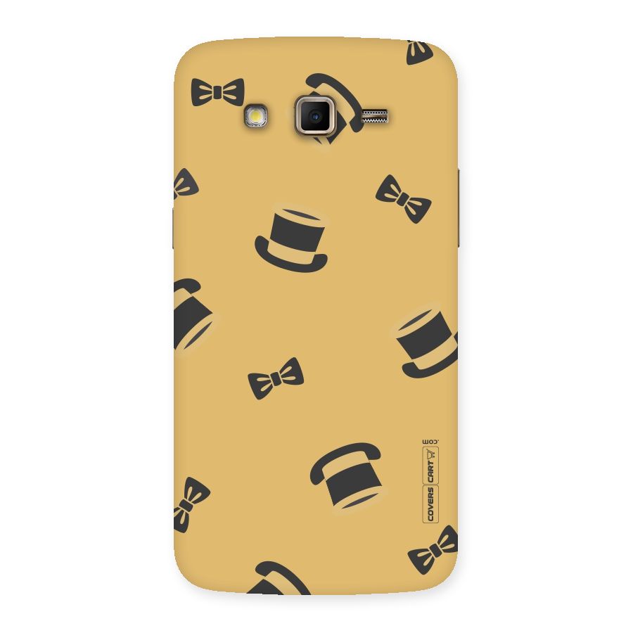 Hat and Bow Tie Back Case for Samsung Galaxy Grand 2