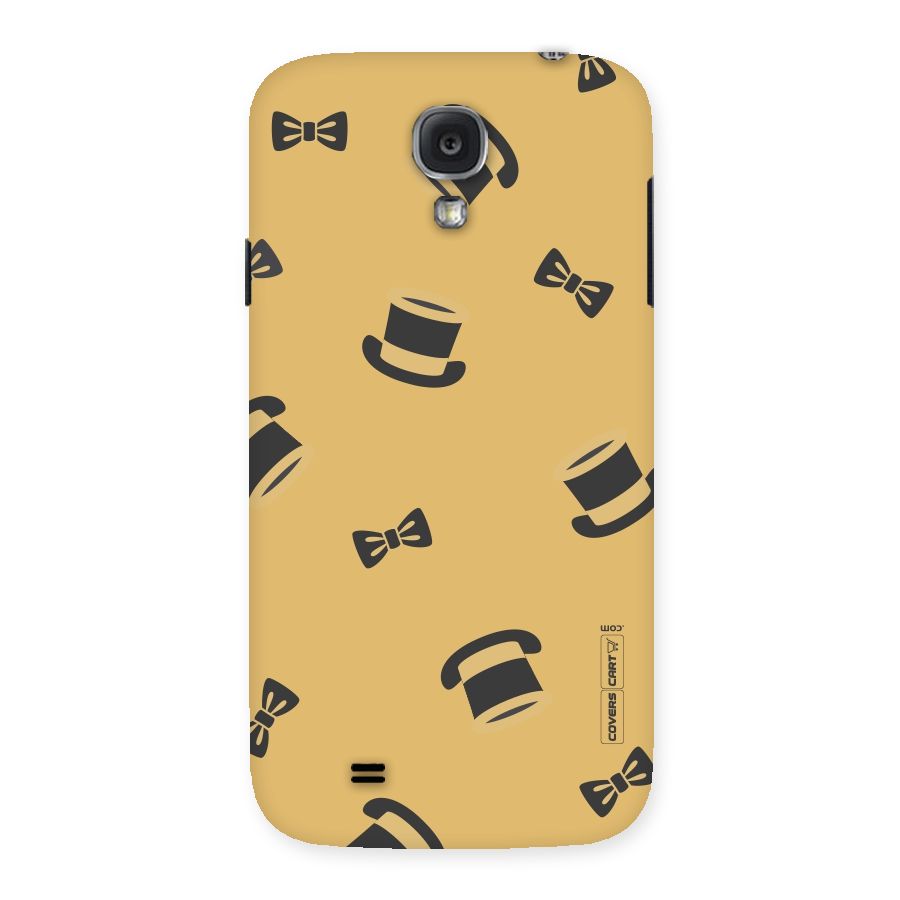 Hat and Bow Tie Back Case for Samsung Galaxy S4