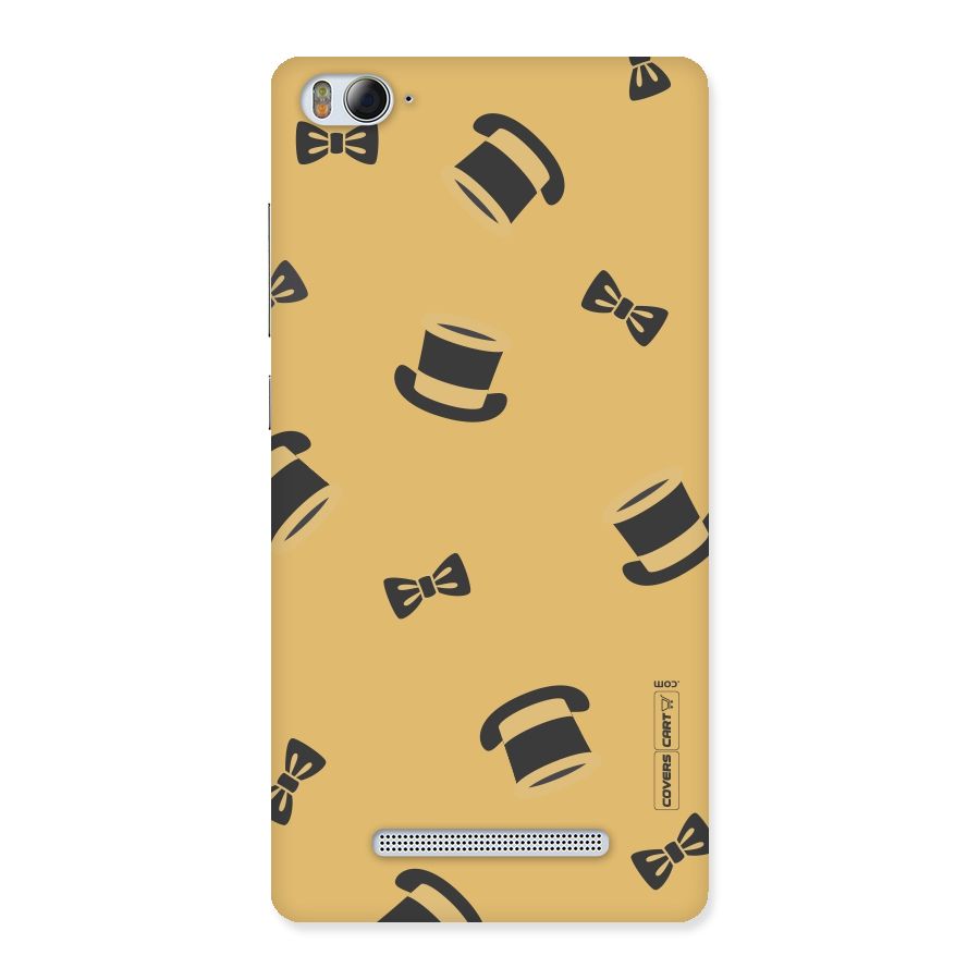 Hat and Bow Tie Back Case for Xiaomi Mi4i