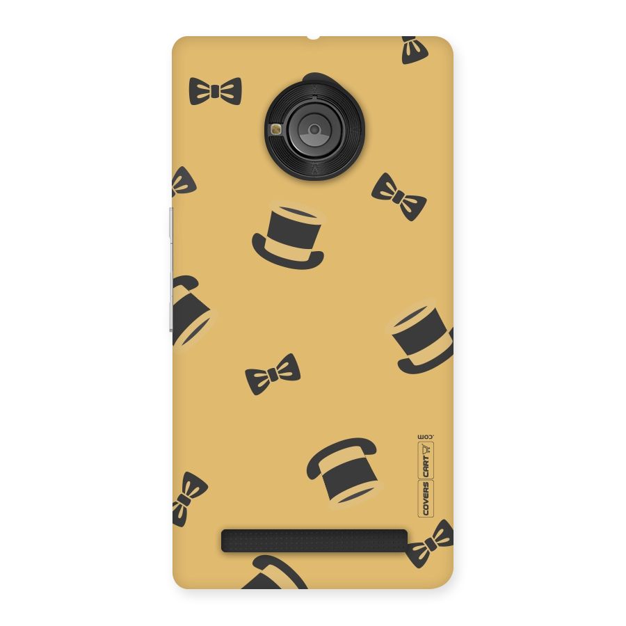 Hat and Bow Tie Back Case for Yu Yunique
