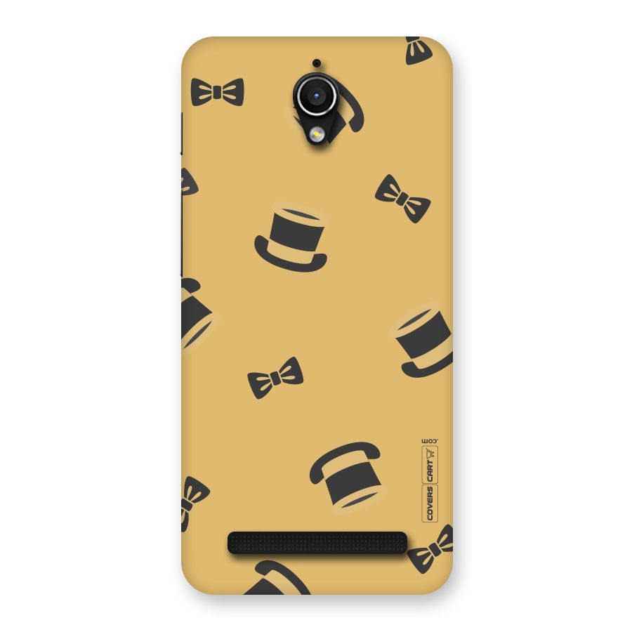 Hat and Bow Tie Back Case for Zenfone Go