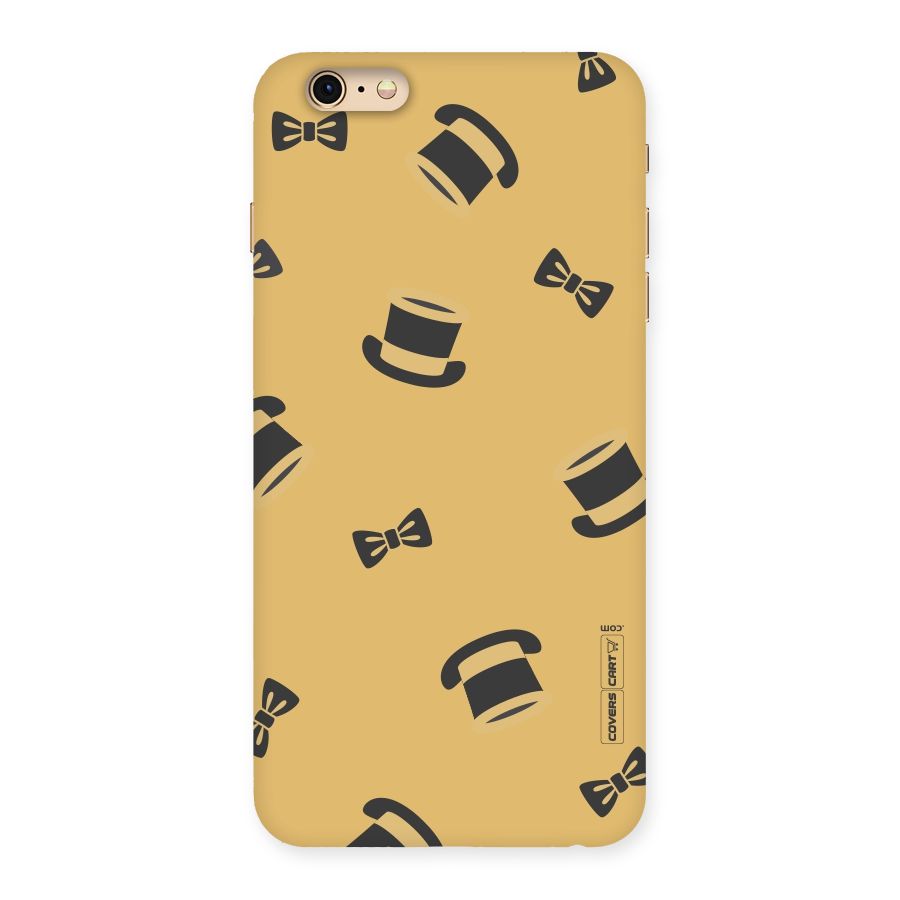 Hat and Bow Tie Back Case for iPhone 6 Plus 6S Plus