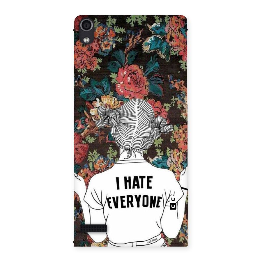 Hate Everyone Back Case for Ascend P6