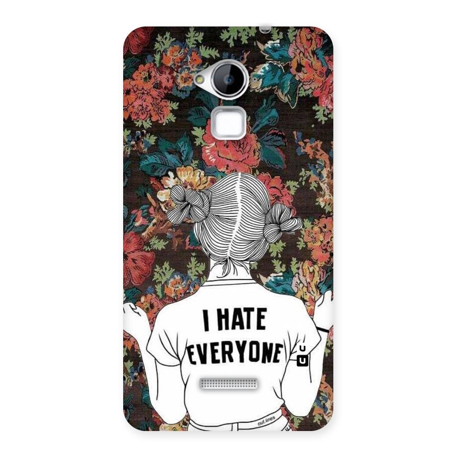 Hate Everyone Back Case for Coolpad Note 3