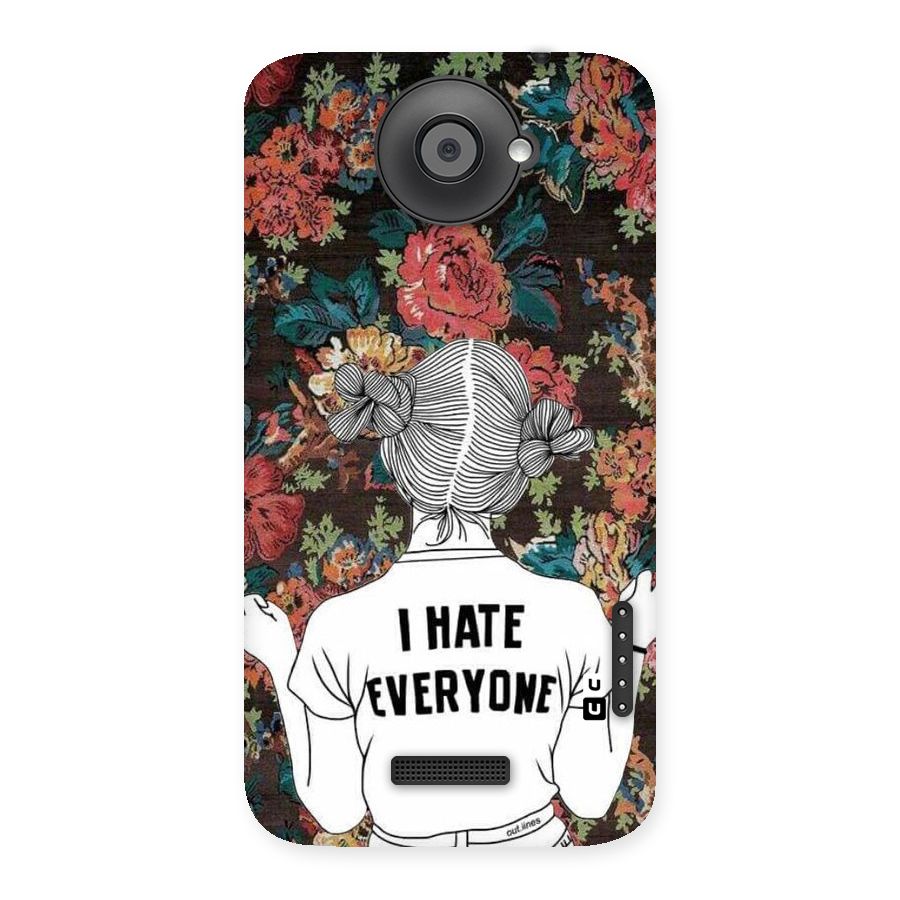 Hate Everyone Back Case for HTC One X
