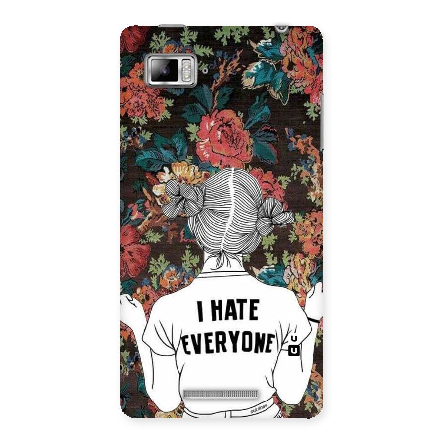 Hate Everyone Back Case for Lenovo Vibe Z K910