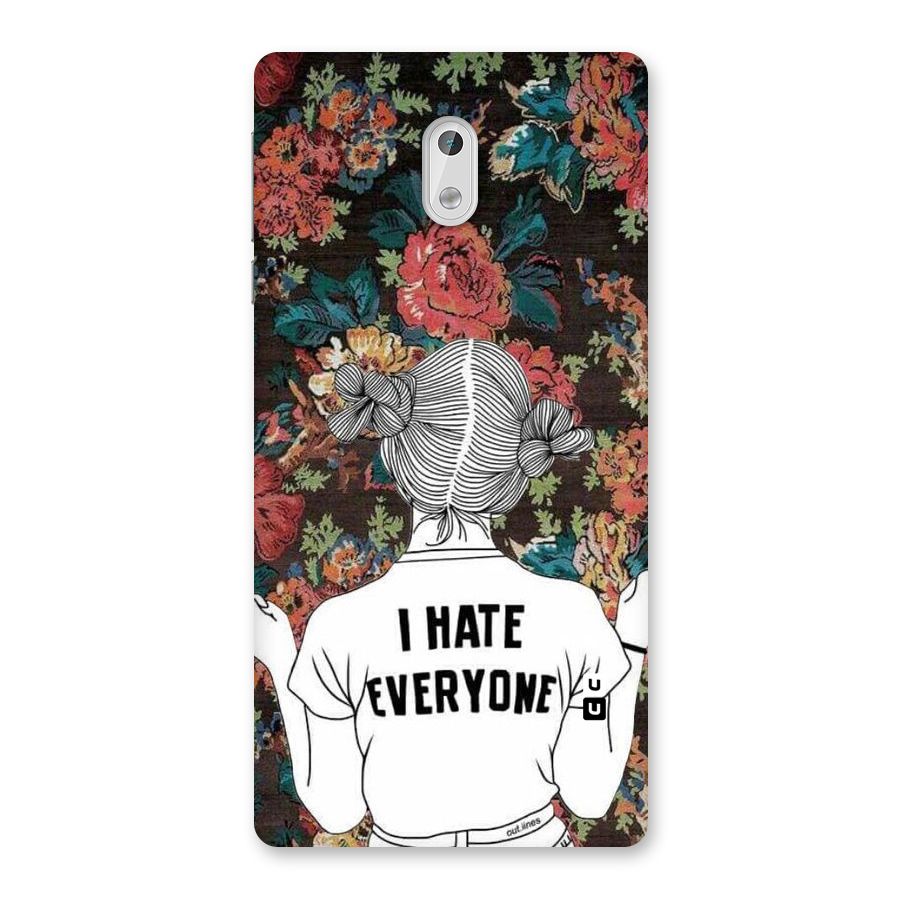 Hate Everyone Back Case for Nokia 3
