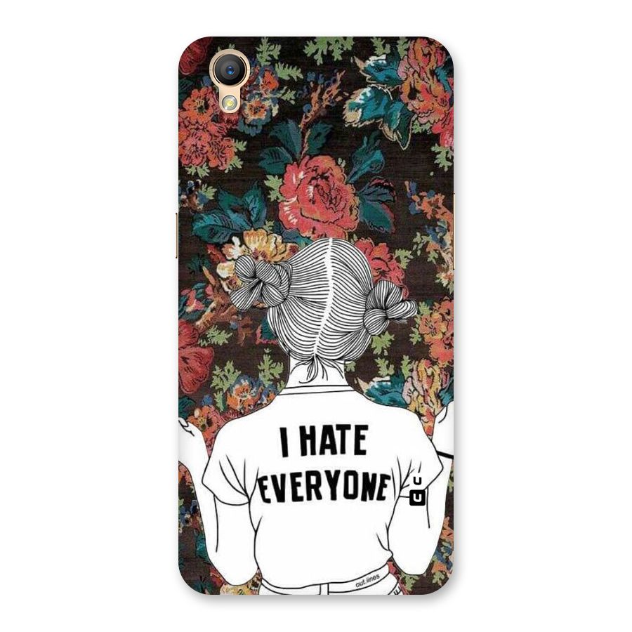 Hate Everyone Back Case for Oppo A37