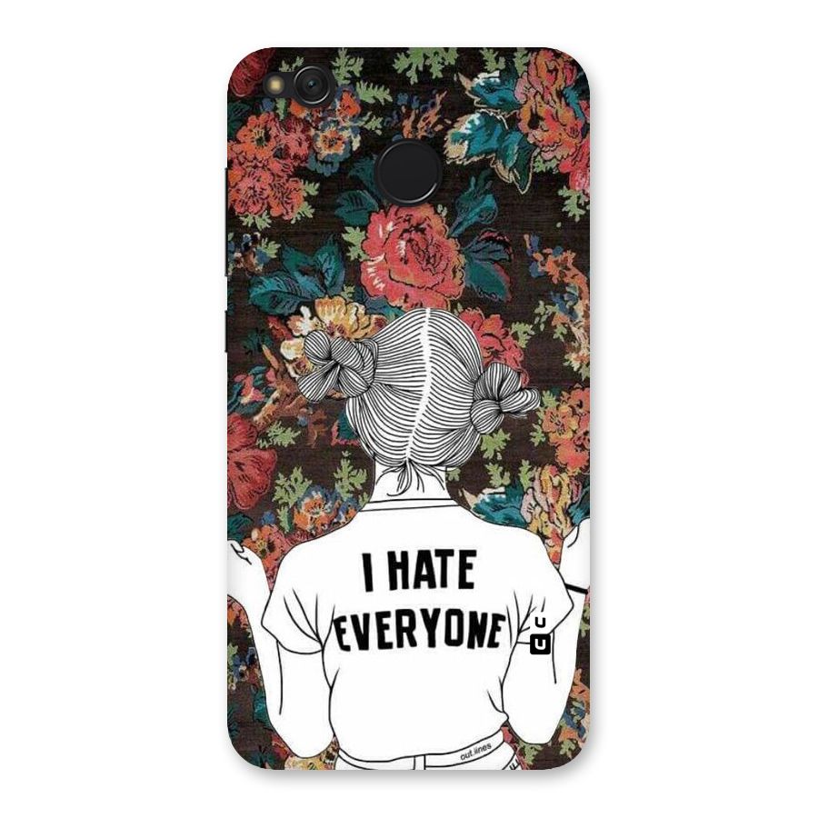 Hate Everyone Back Case for Redmi 4