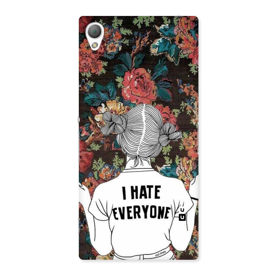 Hate Everyone Back Case for Sony Xperia Z3