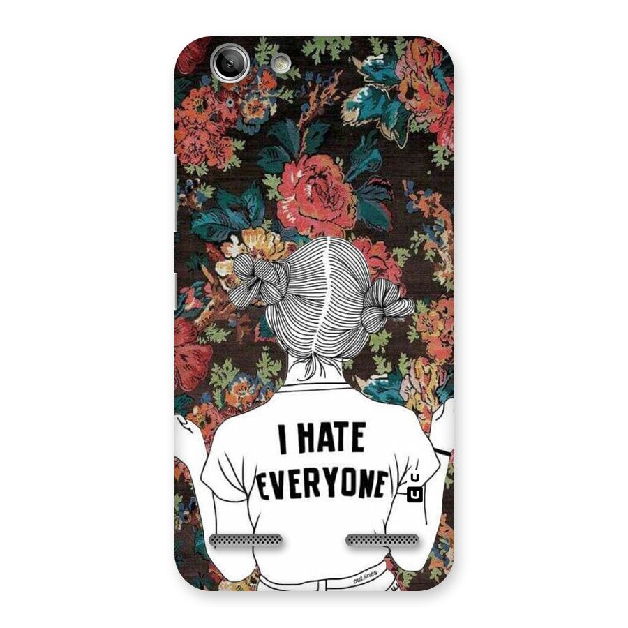 Hate Everyone Back Case for Vibe K5