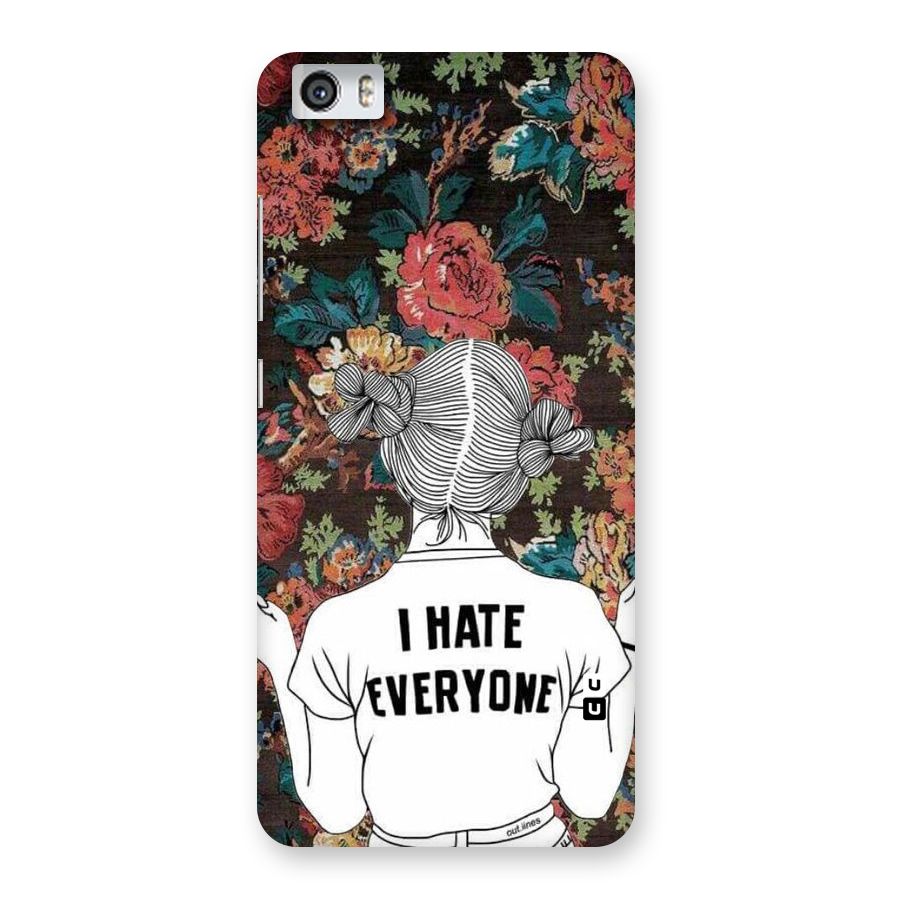 Hate Everyone Back Case for Xiaomi Redmi Mi5