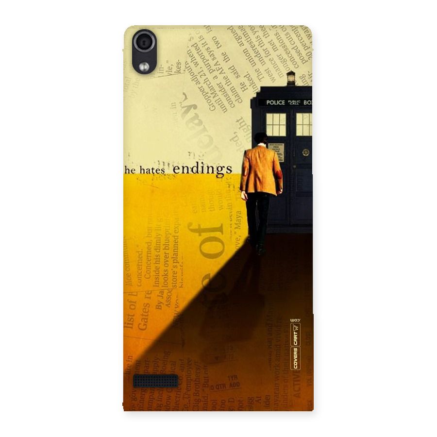 Hates Endings Back Case for Ascend P6