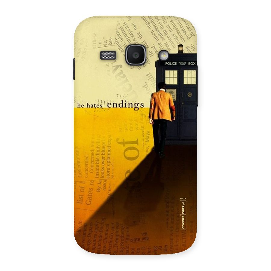 Hates Endings Back Case for Galaxy Ace 3